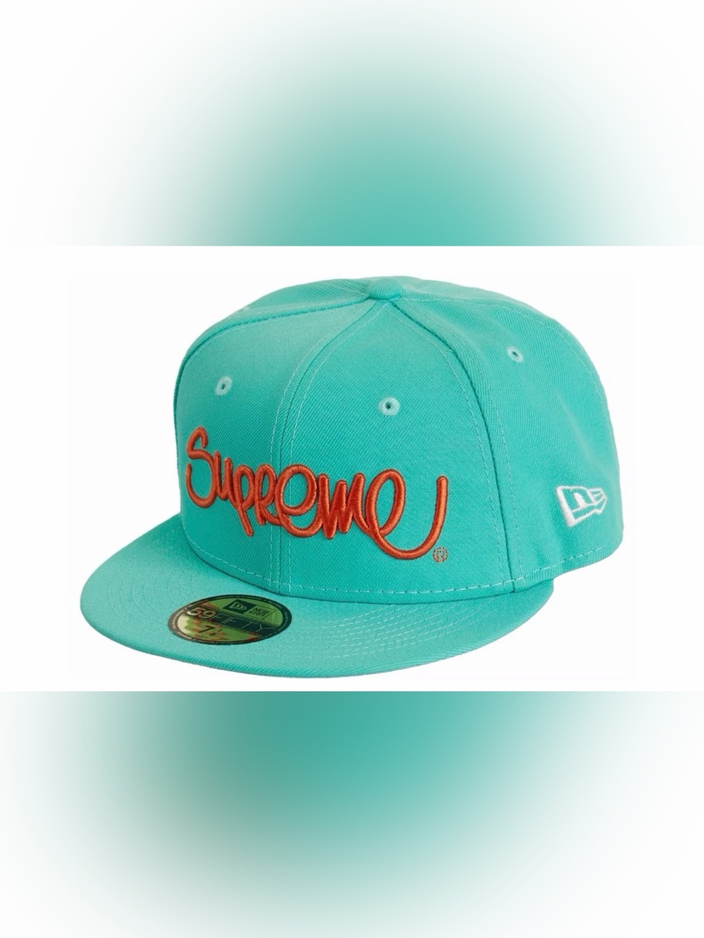 Supreme Handstyle New Era Hat Mint 7 1/8 / SS22 Week 12 Authentic NWOT